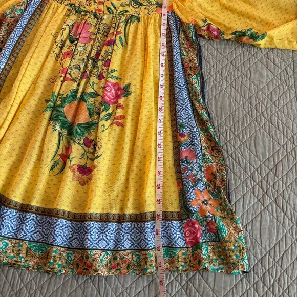 Farm Rio Lorena Patchwork Tunic Dress - Picture 6 of 6